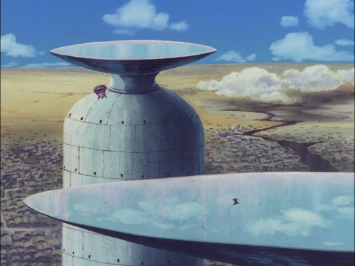 Future Boy Conan 23 mirror tower